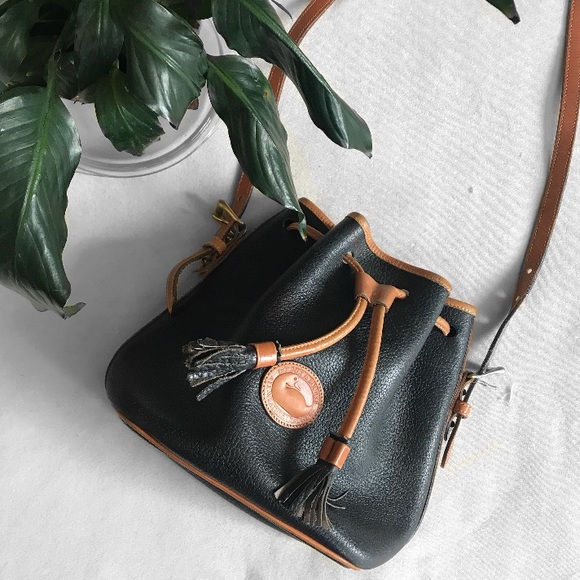 Dooney & Bourke Handbags - Vintage Dooney & Bourke AWL Mini Bucket Bag